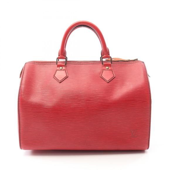 Louis Vuitton Handbag Epi Red Speedy Castilian Leather - Picture 1 of 7